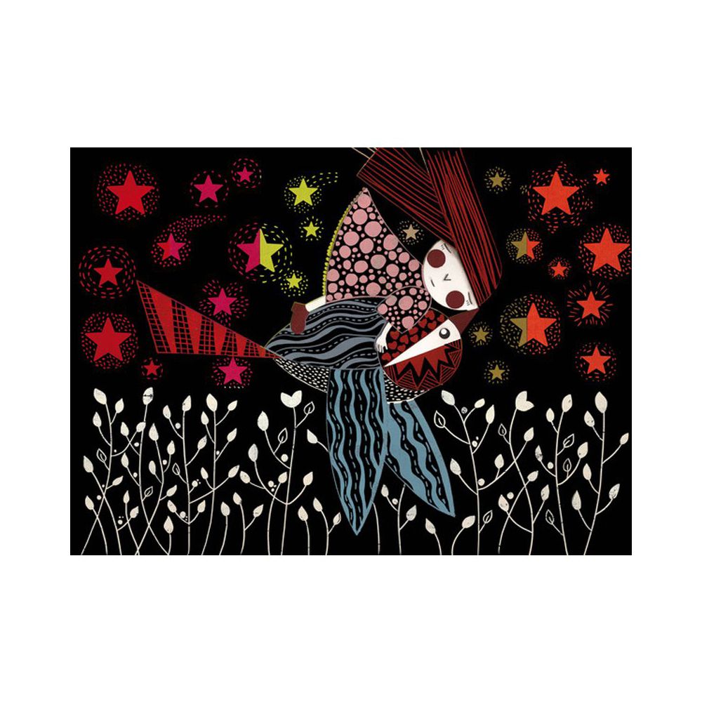 Скреч картини, Луна