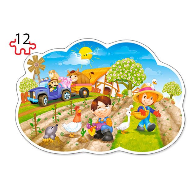 Четирите сезона, пъзел с 8, 12, 15 и 20 чаcти