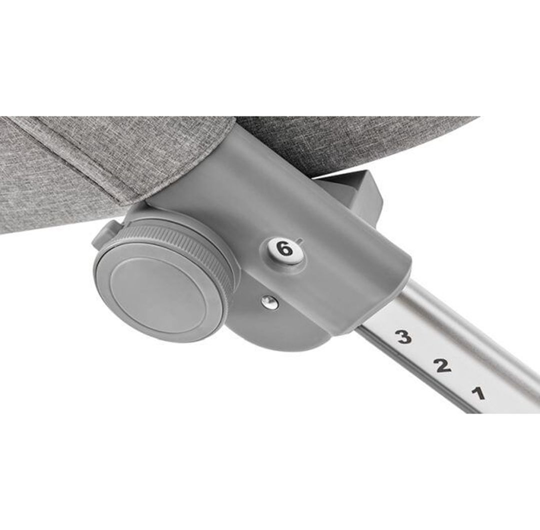 Бебешка кошара UNO, 2 в 1, сива