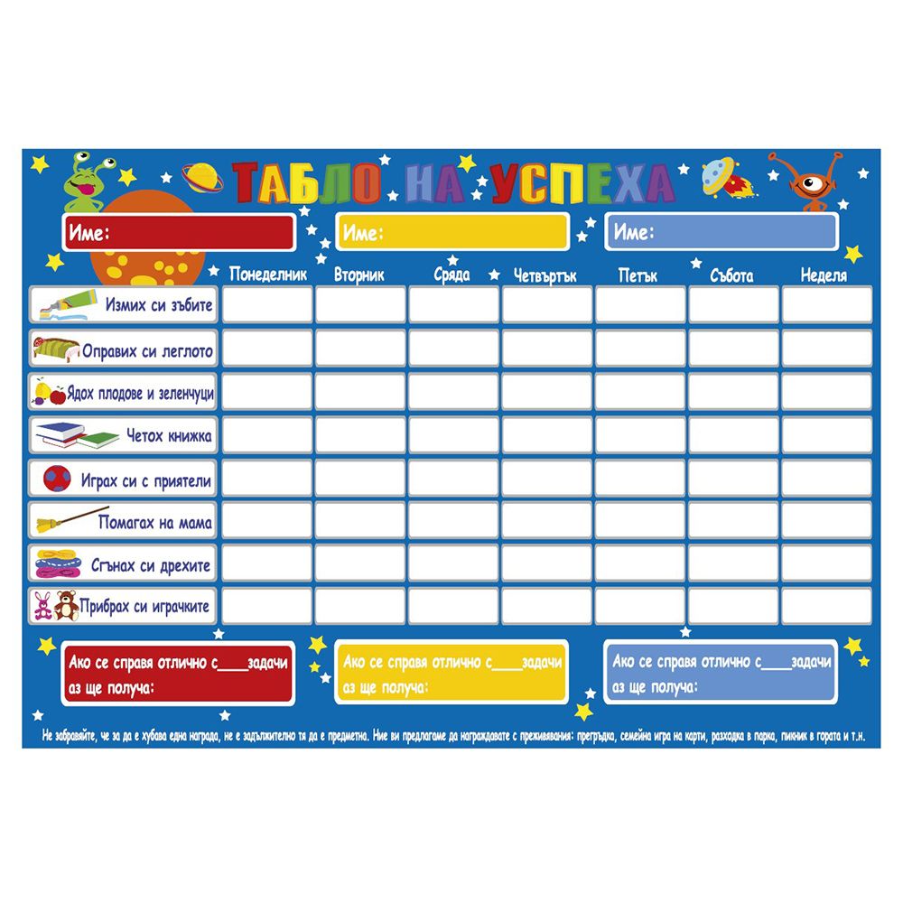 Табло на успеха