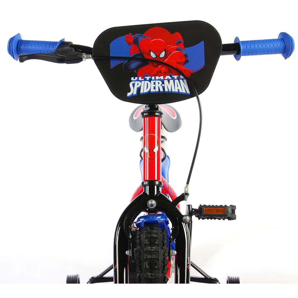 Детски велосипед, Спайдермен, с помощни колела, 16 инча