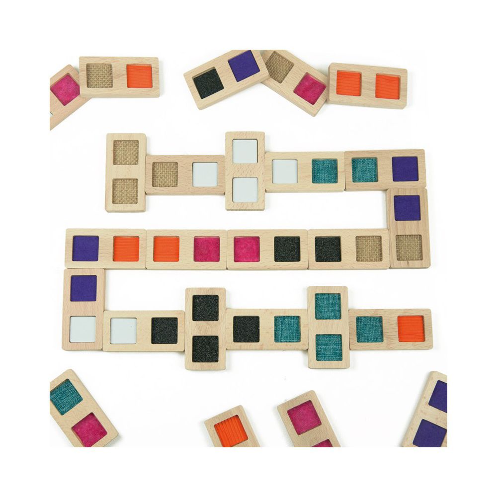 Andreu toys, Сензорно домино за тактилно разпознаване