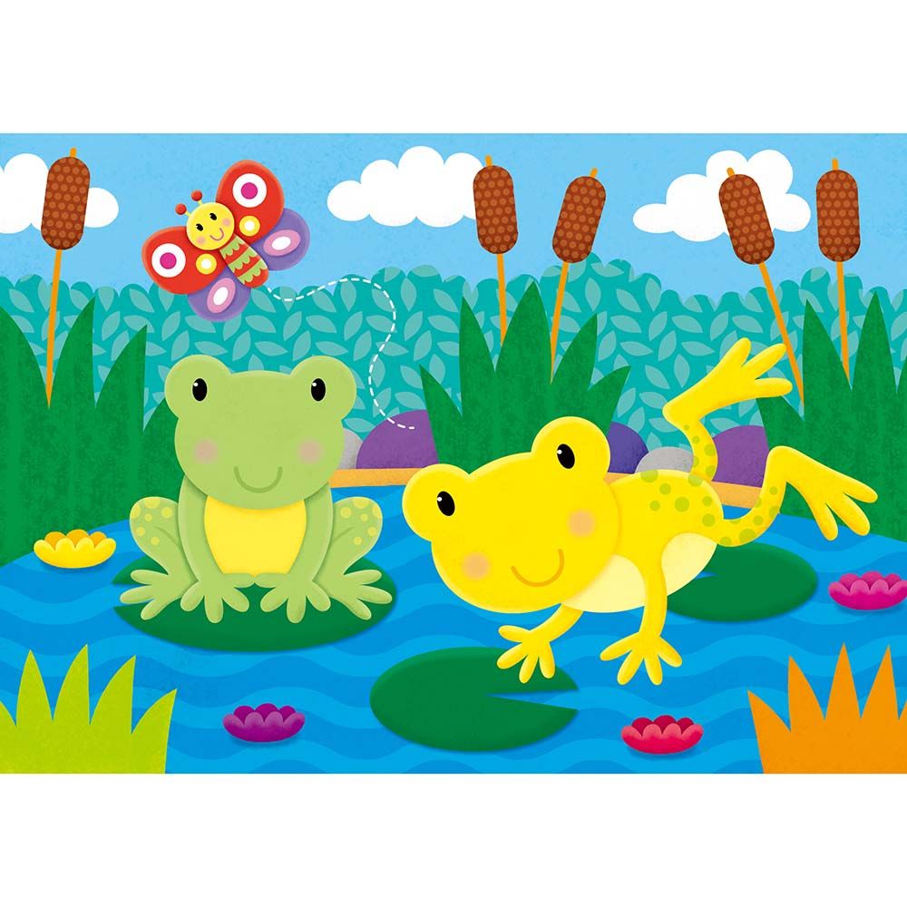 4 пъзела в кутия за най-малките, Животни