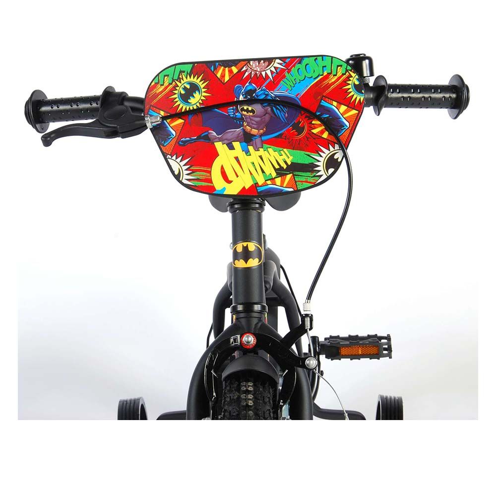 Детски велосипед, Батман, с помощни колела, 12 инча