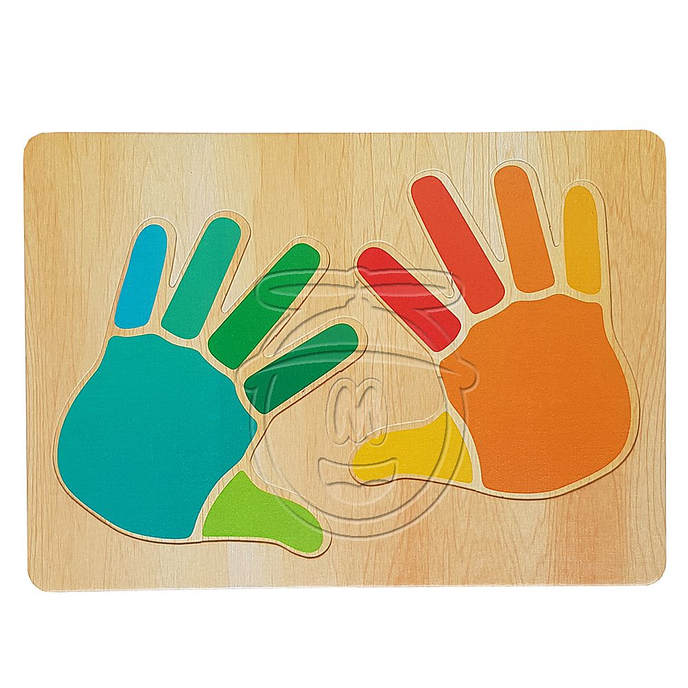 Образователен комплект, Моята лява ръка, моята дясна ръка, моите връзчици 2 в 1