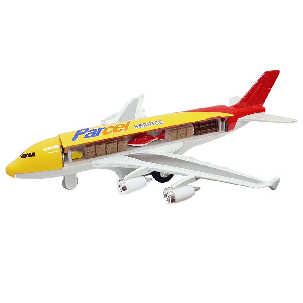 Метален самолет играчка