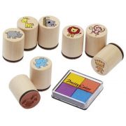 Комплект детски печати, Диви животни