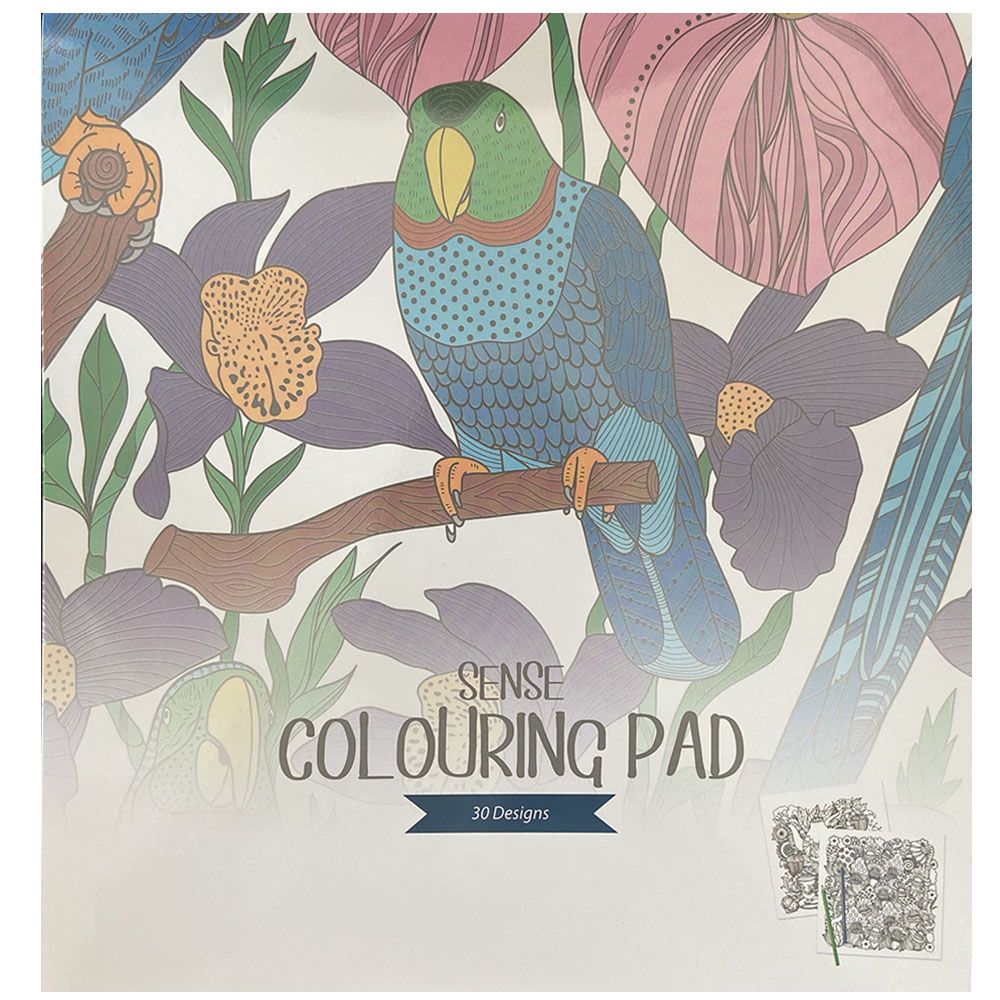 Sense, Книга за оцветяване, Разкрий сетивата си, 30 стр.
