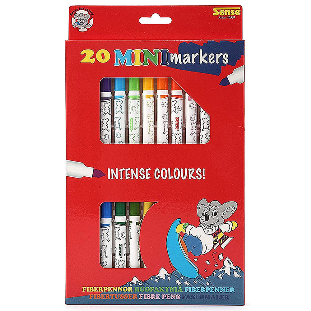 Sense, Мини маркери, 20 бр.