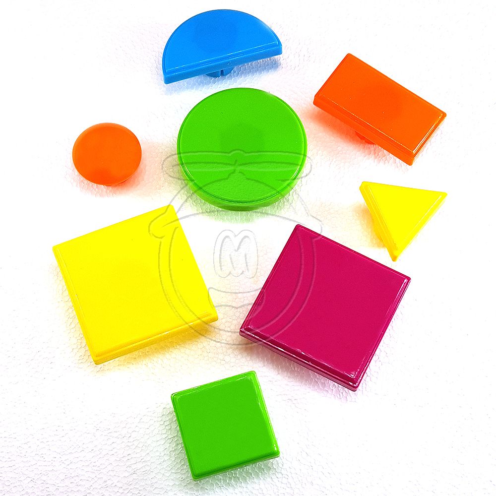 Бебешка мозайка, Цветове и форми