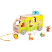 Дървен камион сортер, Животни