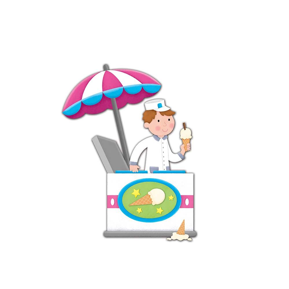 Гигантски пъзел за под, Лунапарк