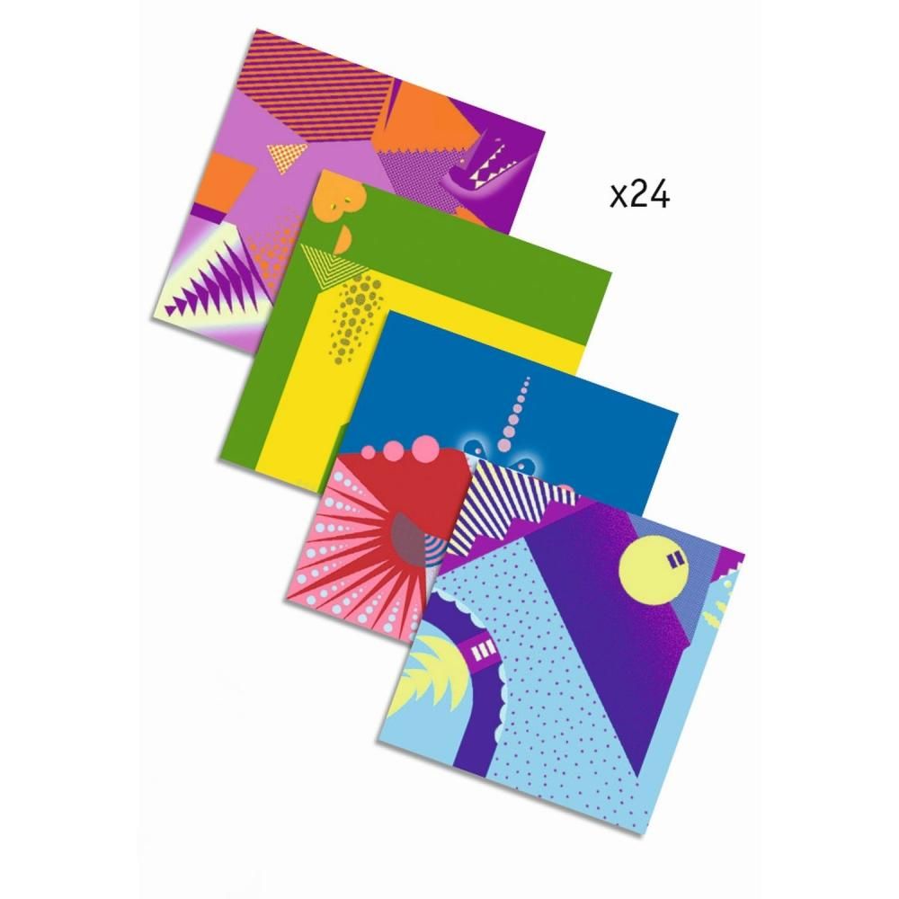 Djeco, Комплект за оригами, Динозаври