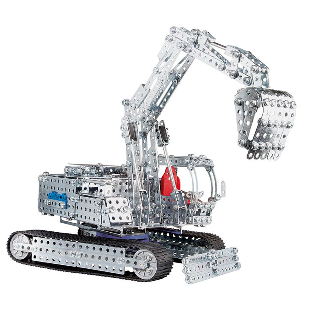 Метален конструктор МЕГА, Булдозер/ Багер, 1470 части, по поръчка