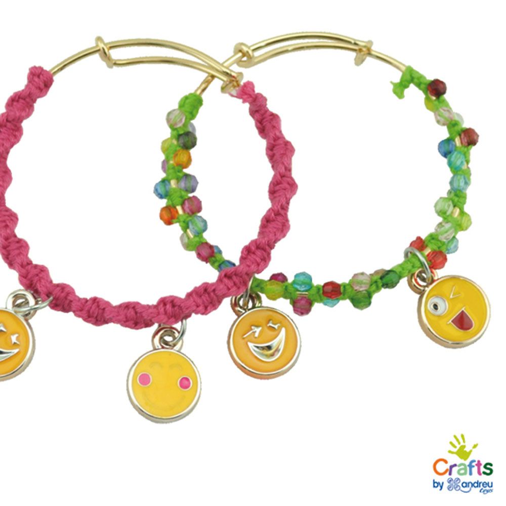 Направи сама гривни с емоджита