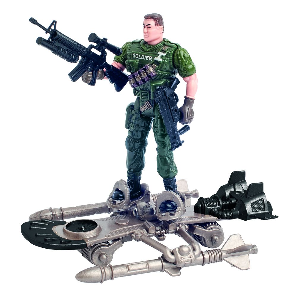 Elite Team, Пластмасов войник, Hammerhead с джет, Woodyland