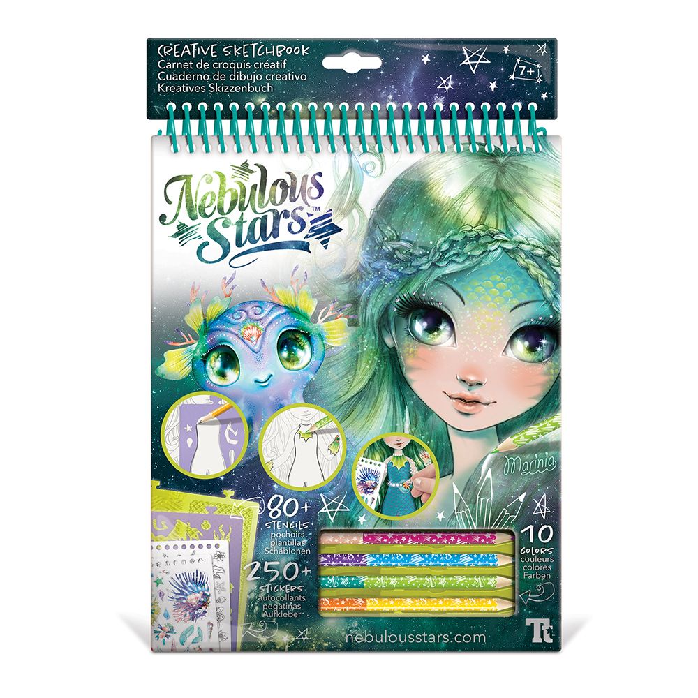 Творческа книга за рисуване, Мариния