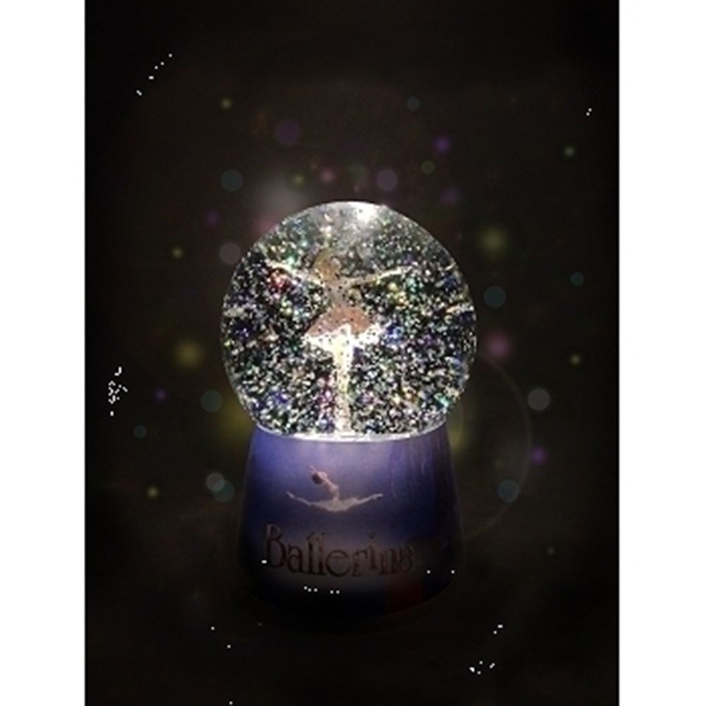 Нощна лампа-преспапие, с музика, Танцът на балерината