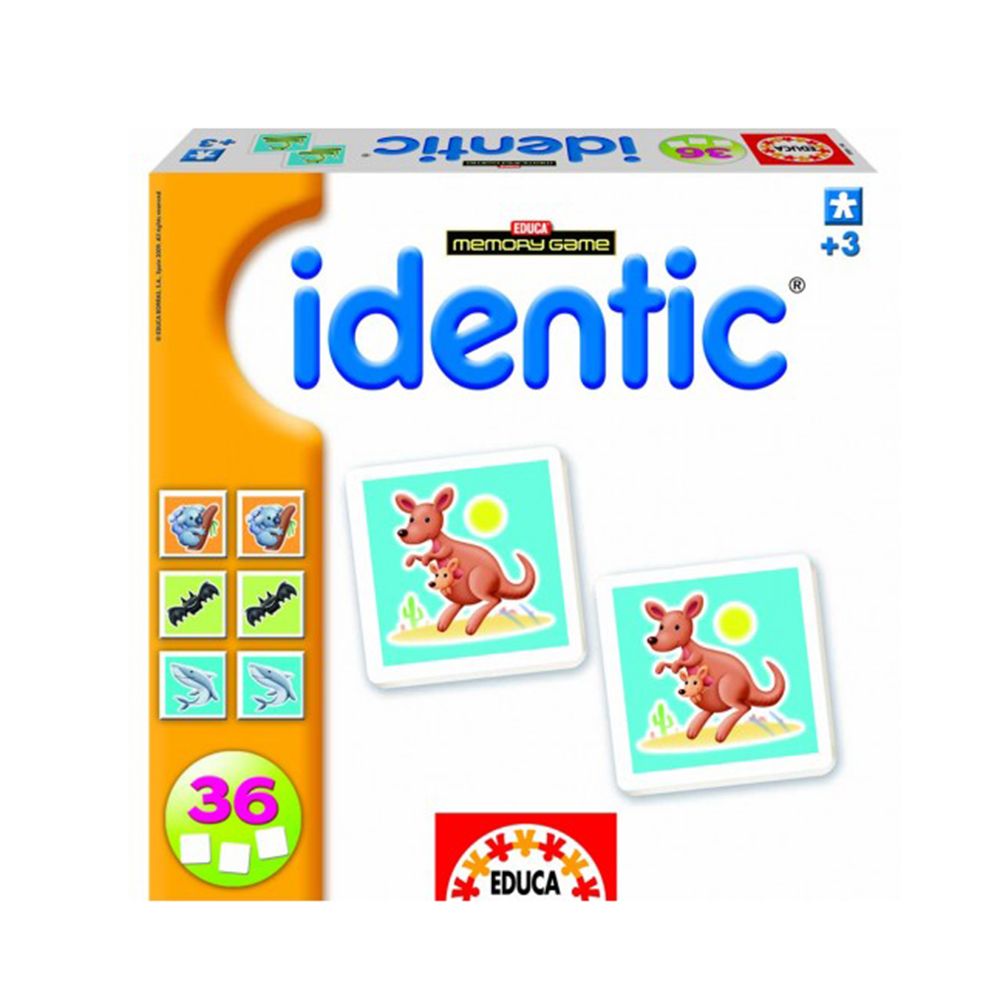 Educa, Забавна мемо игра, Животни