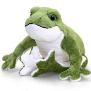 Плюшена жаба, със звук, 30 см