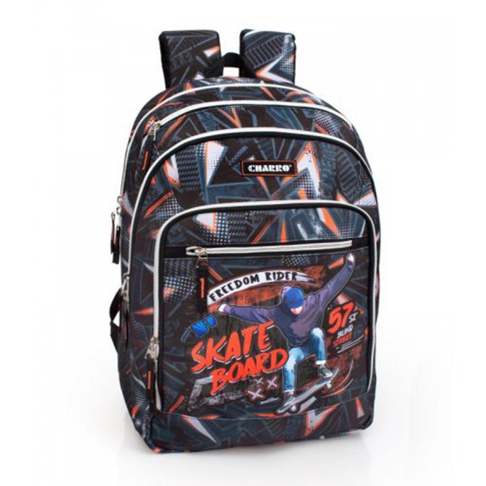 El Charro, Раница с три отделения и предни джобове, Свободен ездач, J. M. Inacio