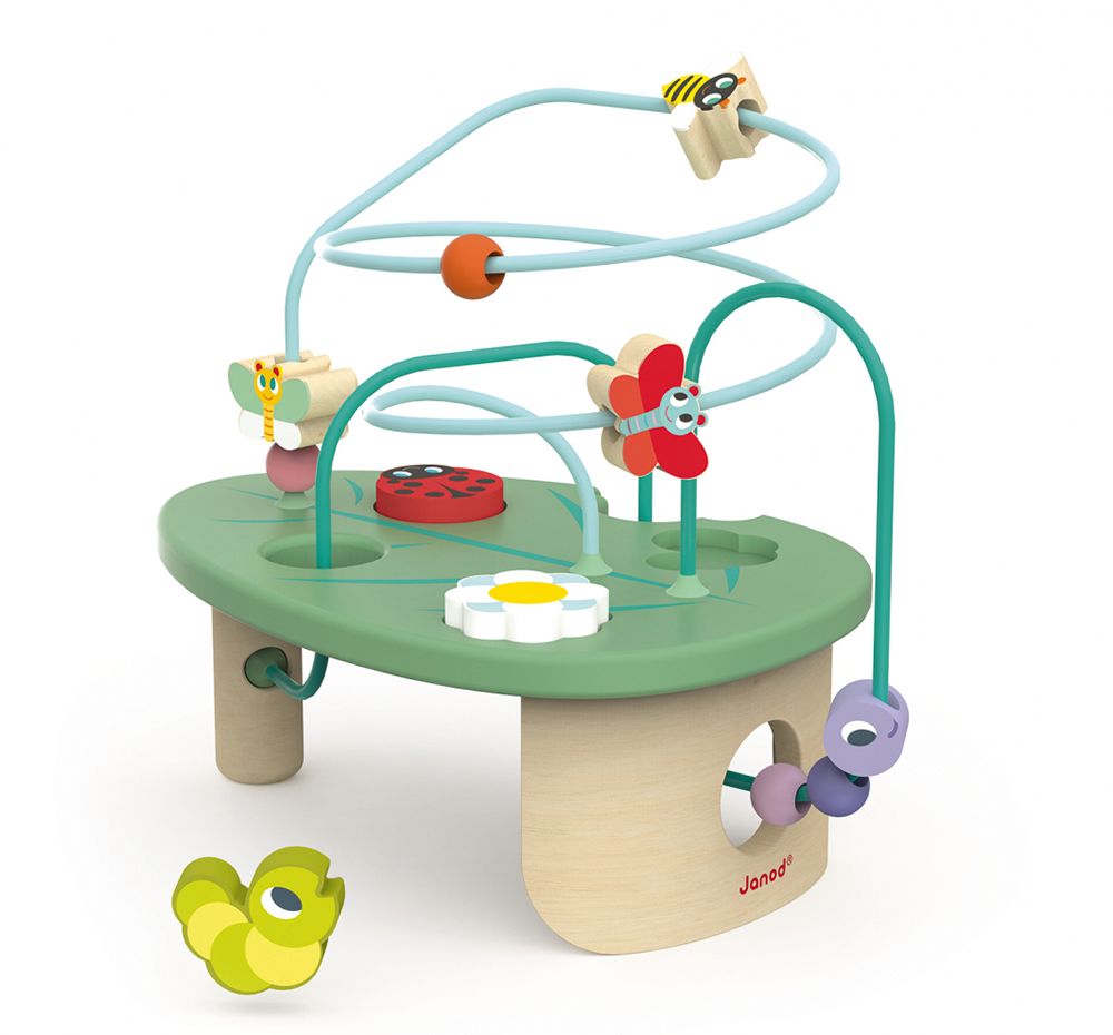 Дървен цветен лабиринт, Пролет