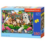 Домашни любимци в парка, пъзел 180 части