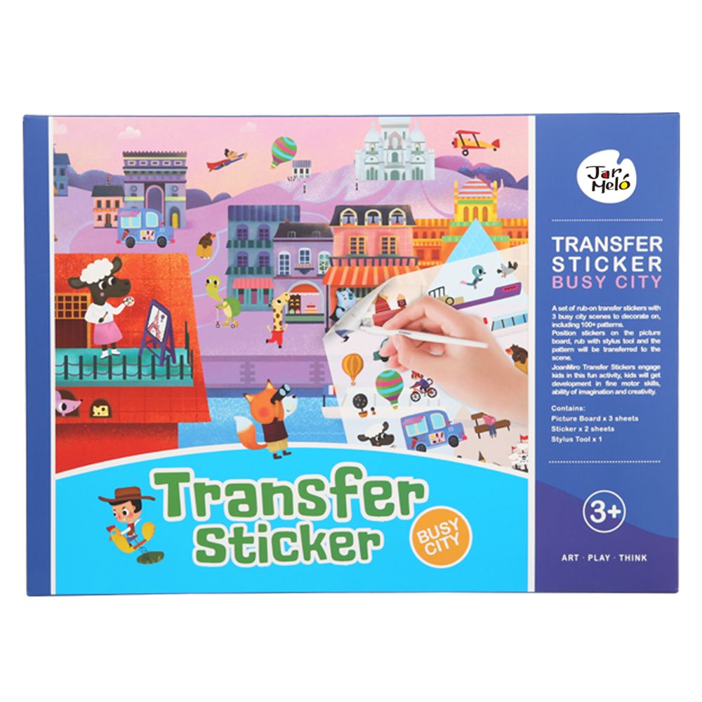 Jarmelo, Трансферни стикери, Забързан град