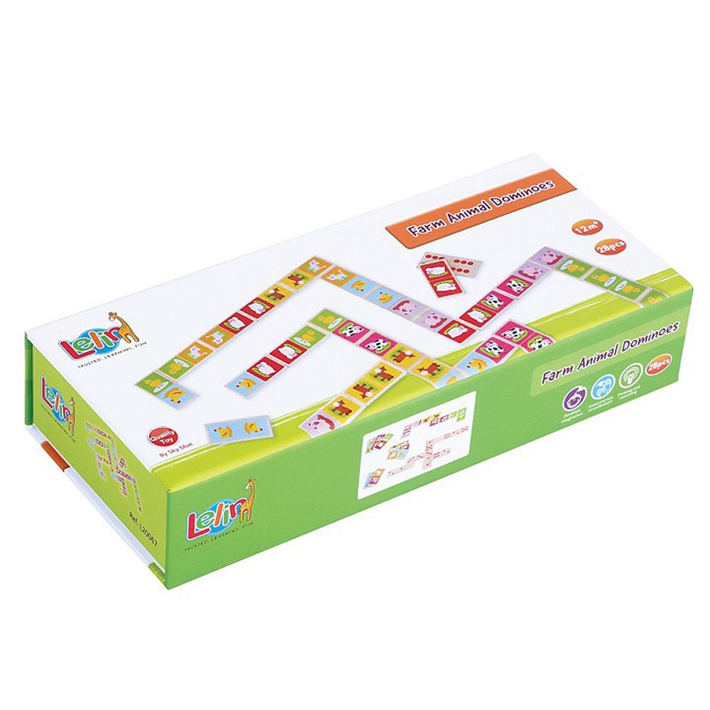 Дървено домино с картинки, Ферма