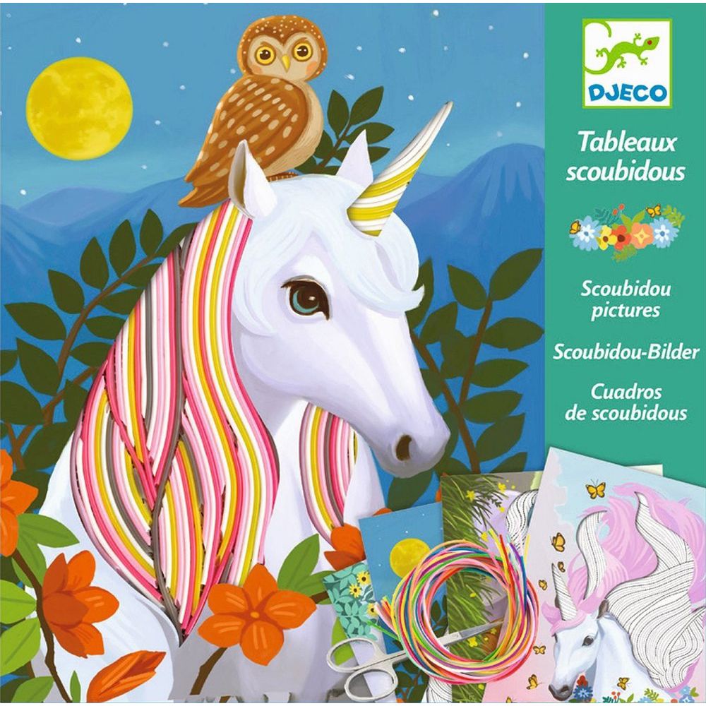 Djeco, Творчески комплект, Еднорог