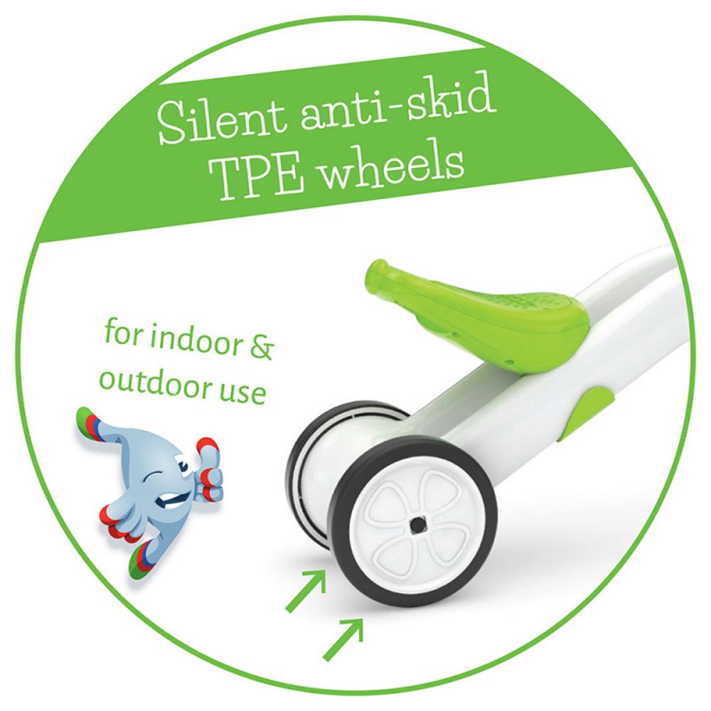 Колело за балансиране 2 в 1, Bunzi, зелено