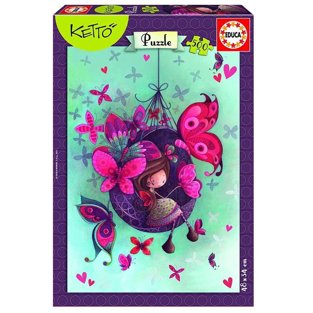 Educa, Фани, Кето, Жули Сен Онж Друа, пъзел 500 части