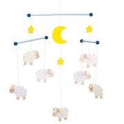 Висяща декорация за детска стая, Овце