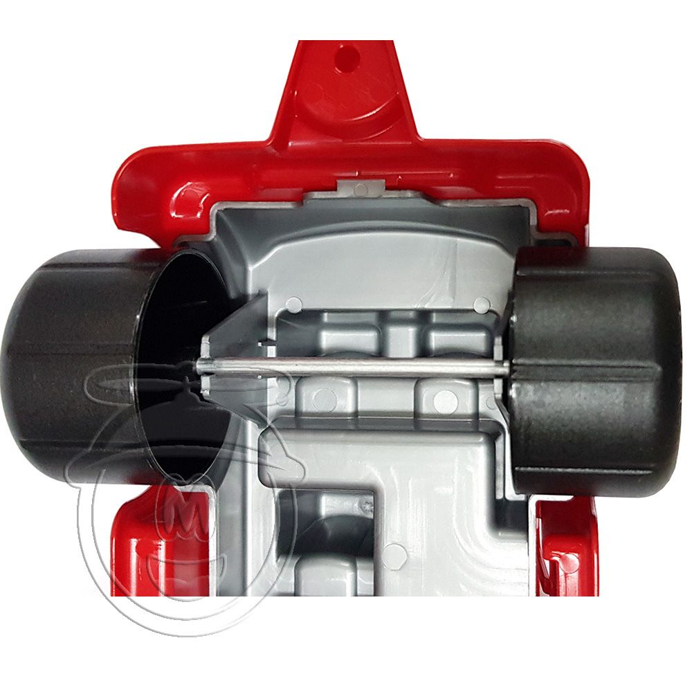 Пластмасов автобус, червен