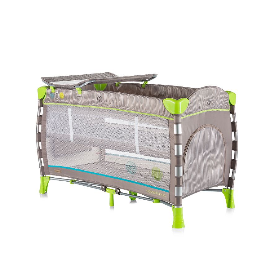 Детска кошара за спане и игра Казабланка Нео, пясък