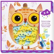 Комплект за рисуване с гъба и бои, Животни