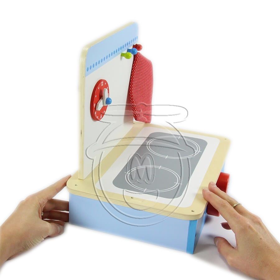 Детска дървена настолна кухня, Вълшебство