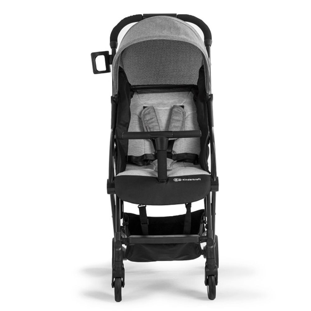 Лятна бебешка количка PILOT, сива, 0-15 кг