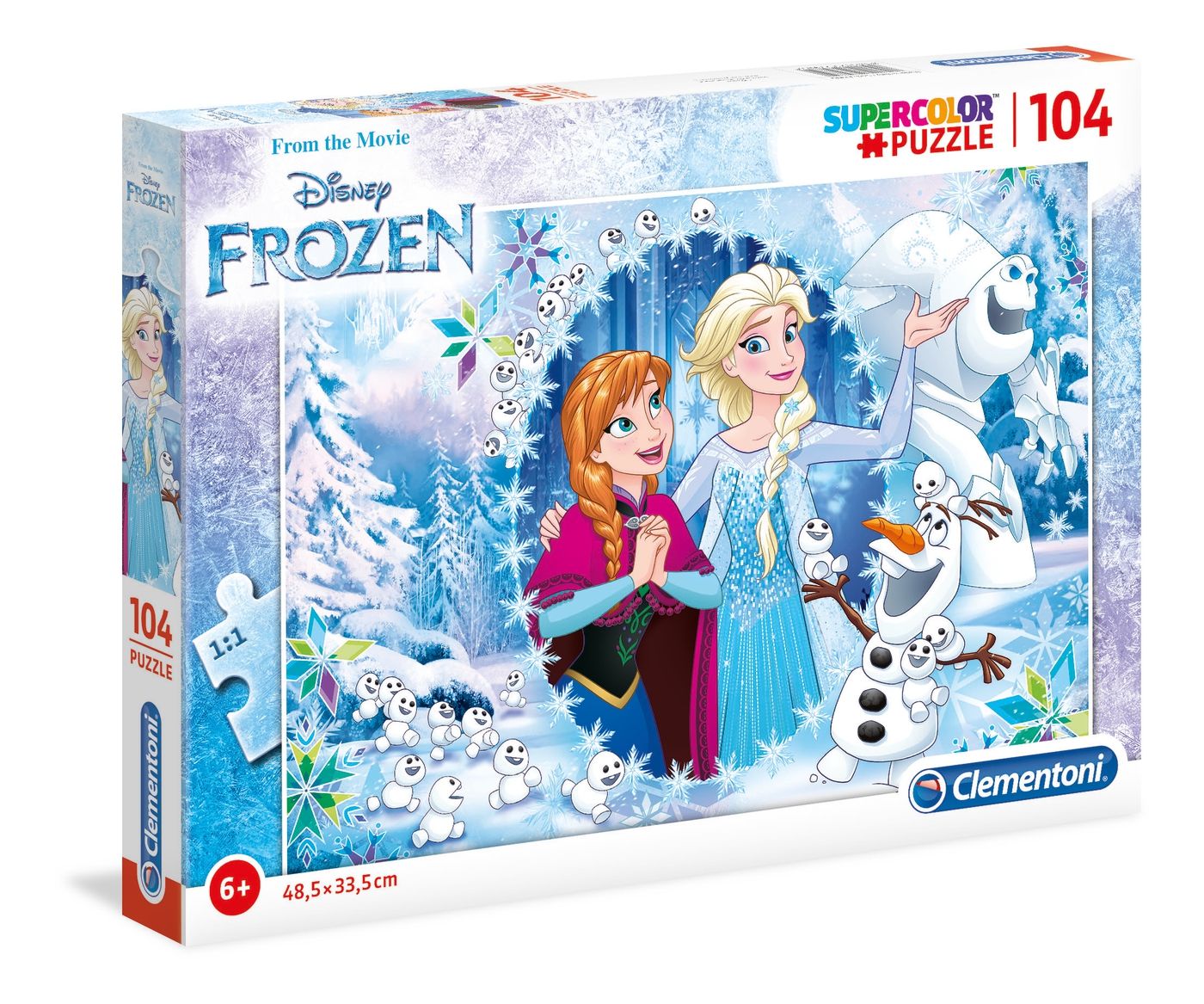 Clementoni, Замръзналото кралство, пъзел 104 части