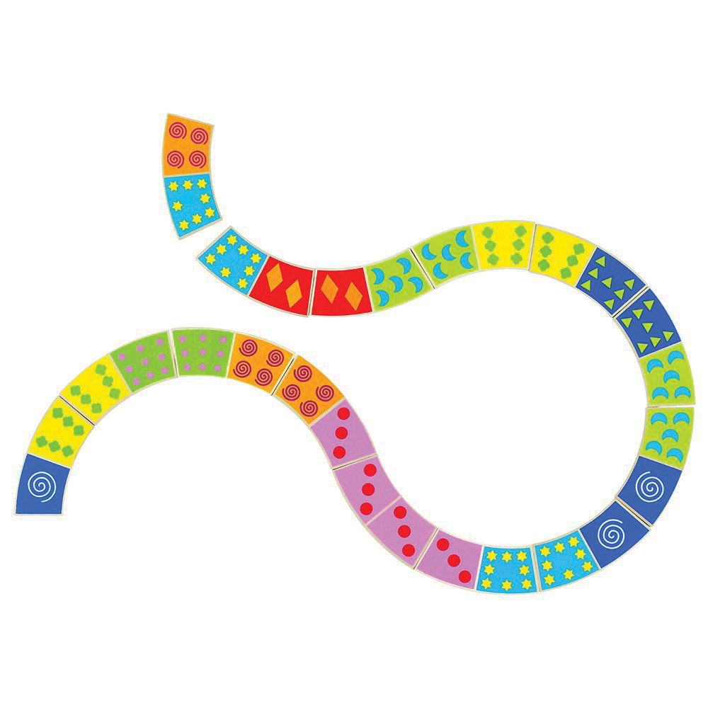 Goki, Дървено домино, Форми