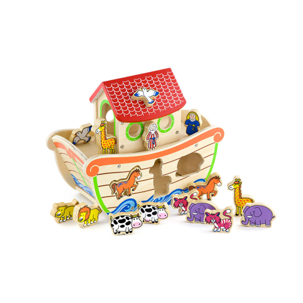 Viga toys, Дървен сортер, Ноев ковчег