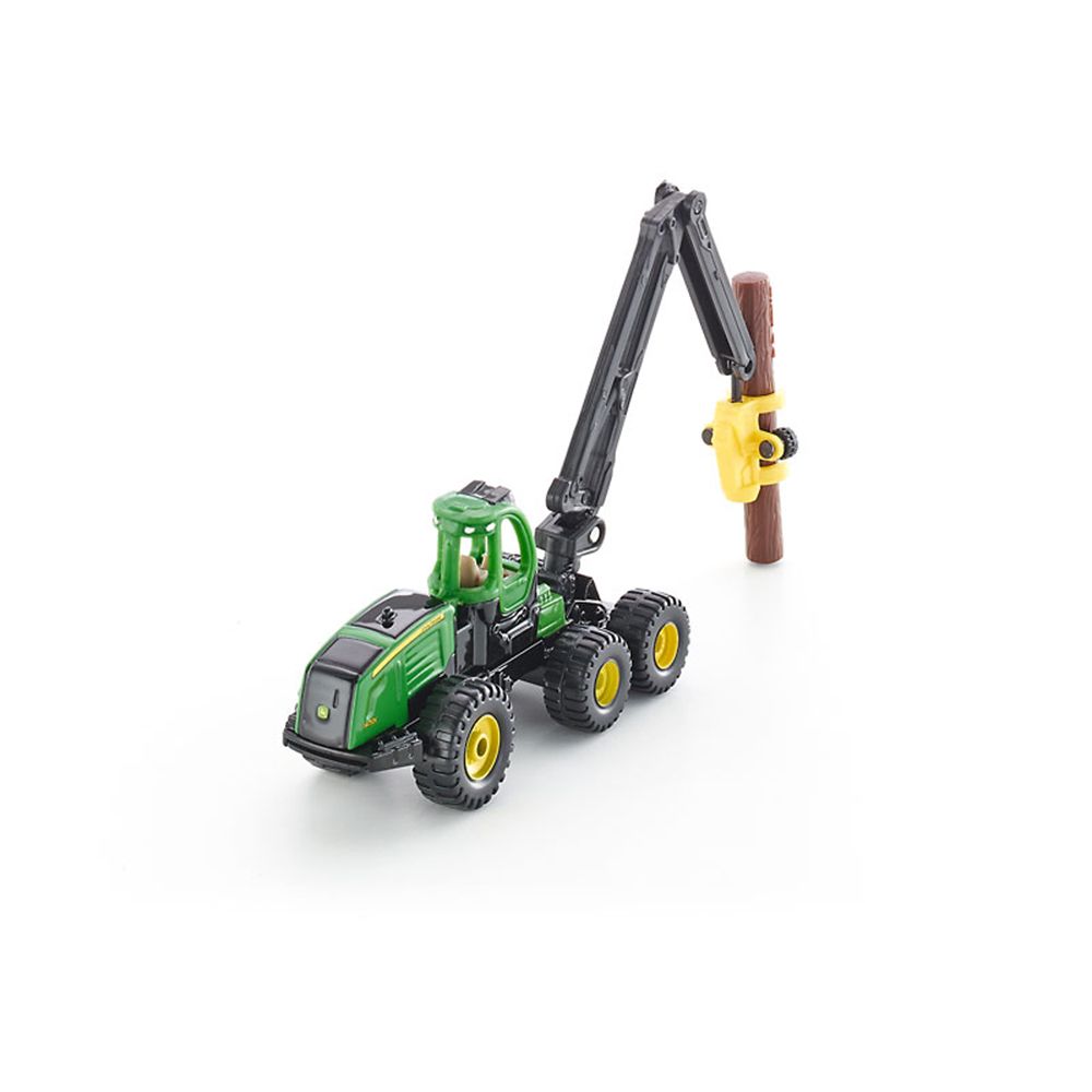 Трактор John Deere за товарене на дърва