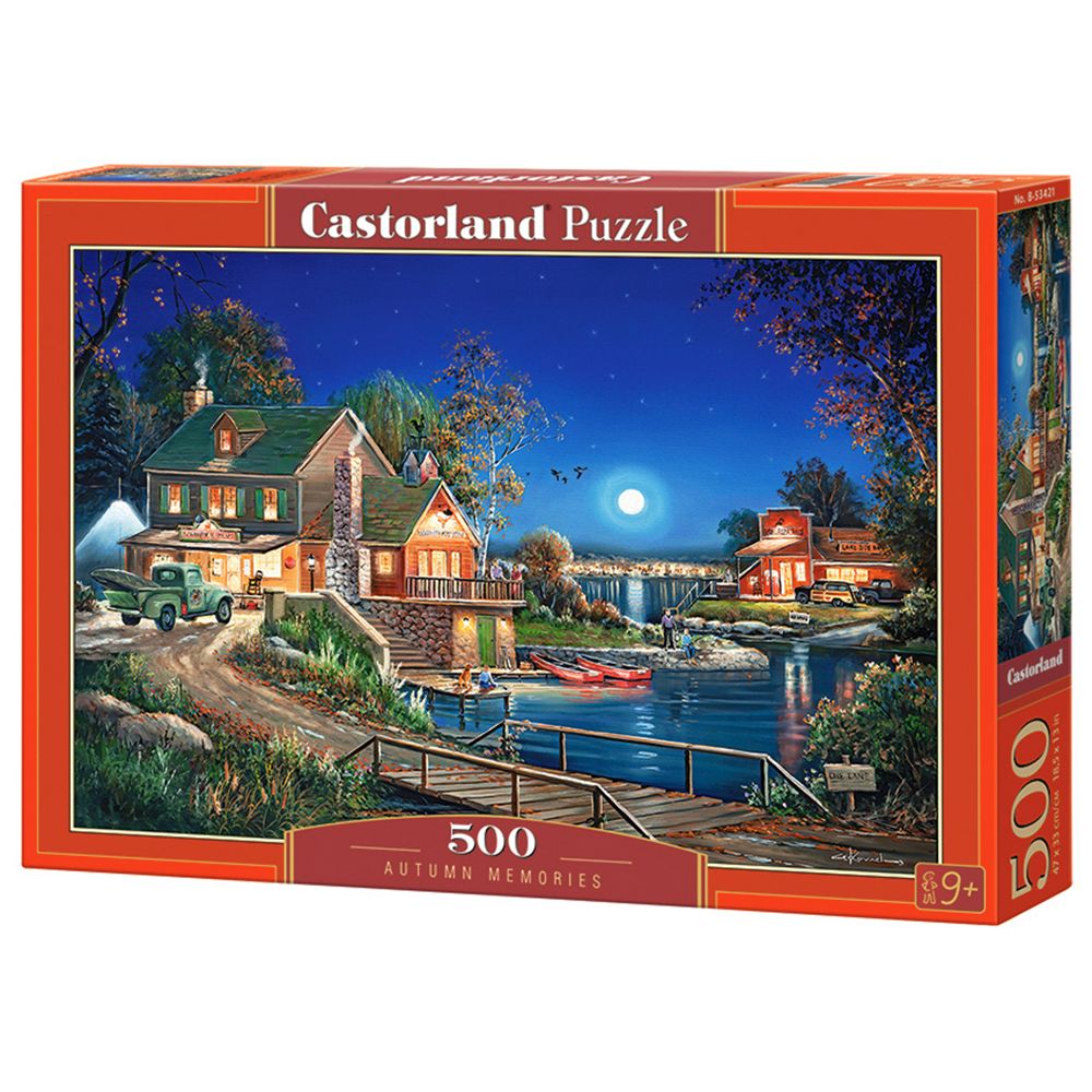Castorland, Спомени от есента, пъзел 500 части