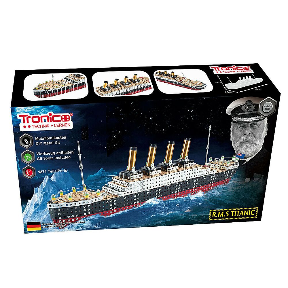 Profi Serie, Метален конструктор, Титаник, Tronico