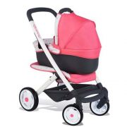 Количка за кукли 3 в 1, розова