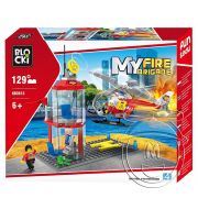 Конструктор, Пожарна хеликоптерна площадка, 129 ел.