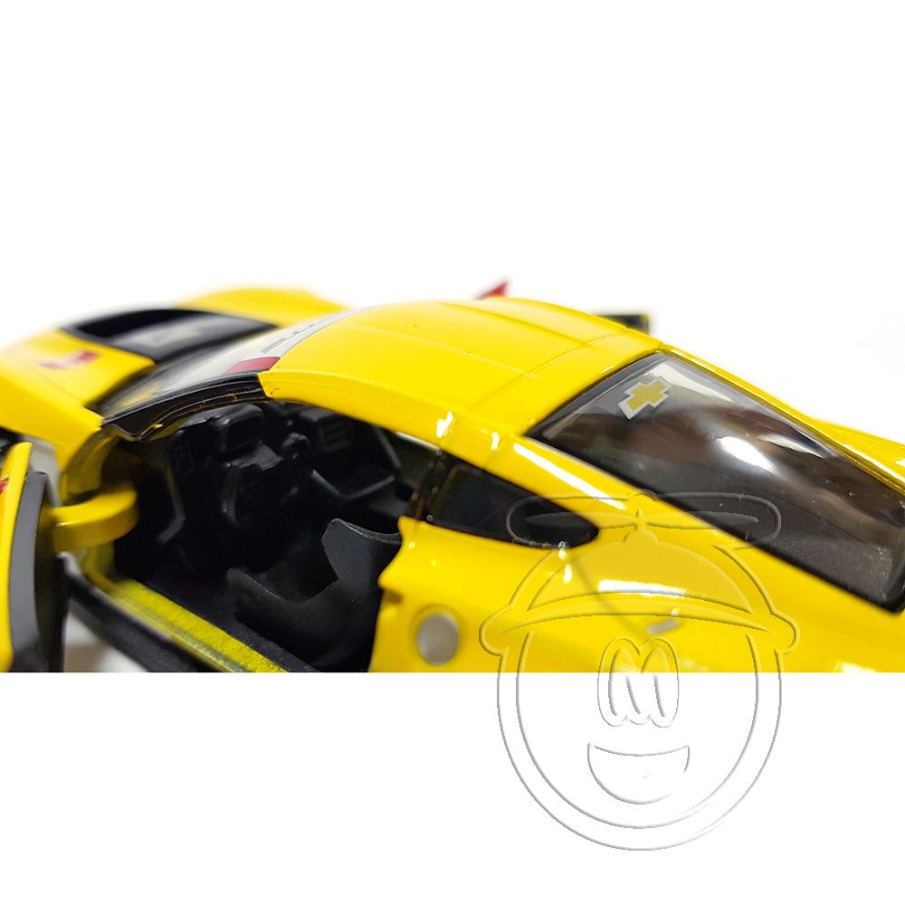 Метална кола, Corvette C7.R racing GTLM, жълта