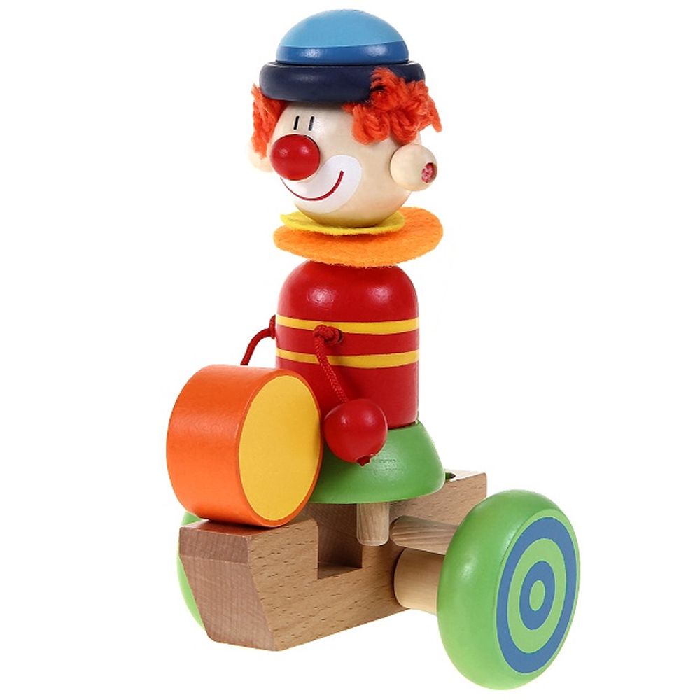 Wooy , Играчки за бутане, Клоун с барабан