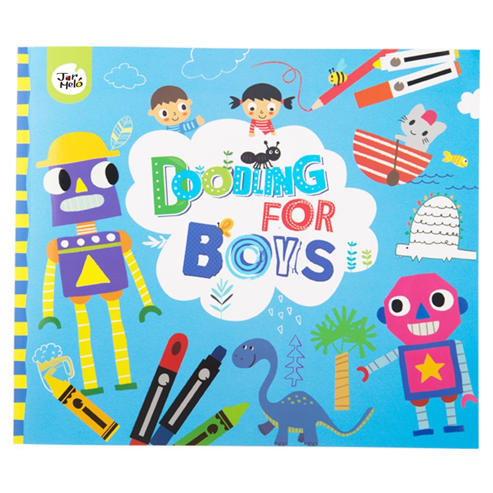 Jarmelo, Голяма книга за рисуване и оцветяване, за момчета