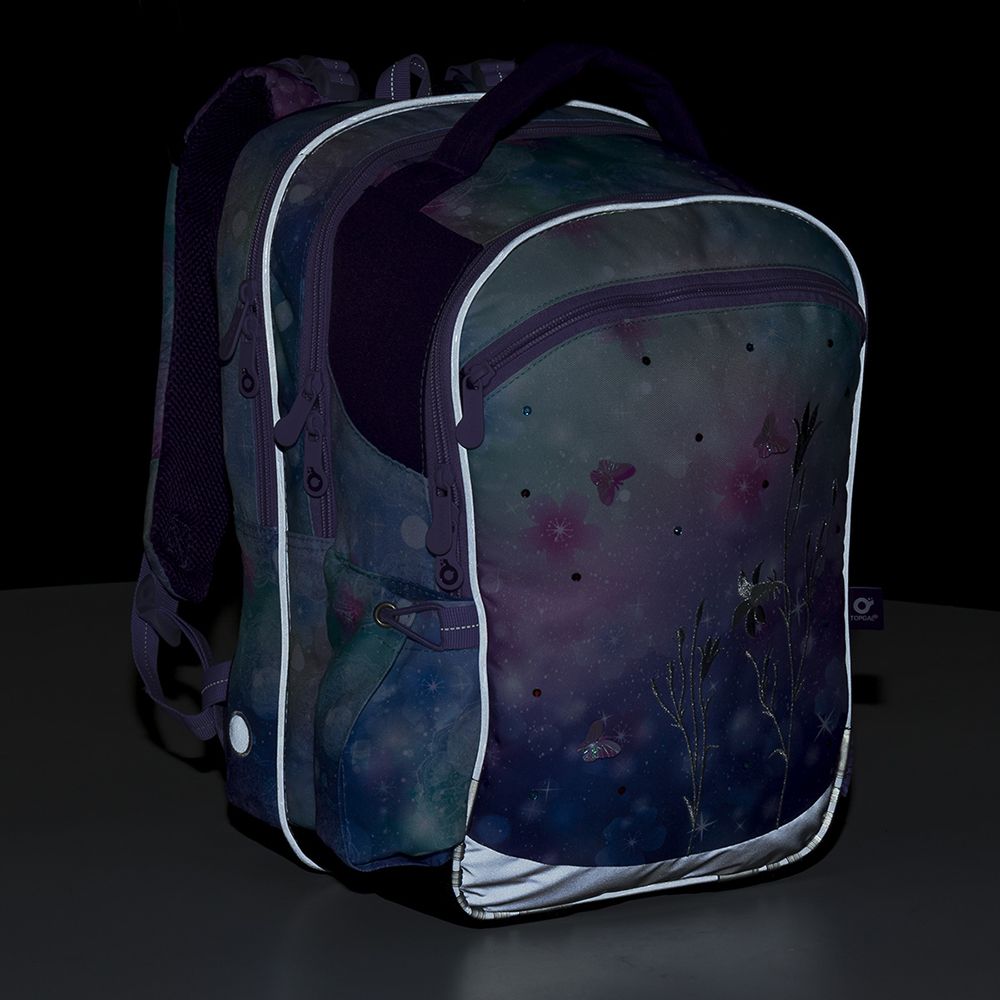 Анатомична ученическа раница, Пеперуди